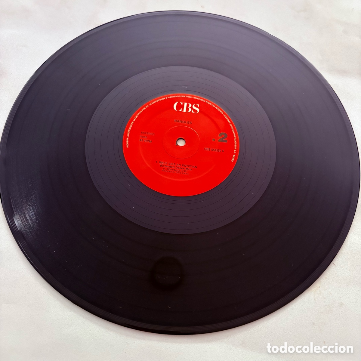 Discos de vinilo: maxi 12 Bangles &lrm;&ndash; Eternal Flame edicion espa&ntilde;ola de 1989 - Foto 3