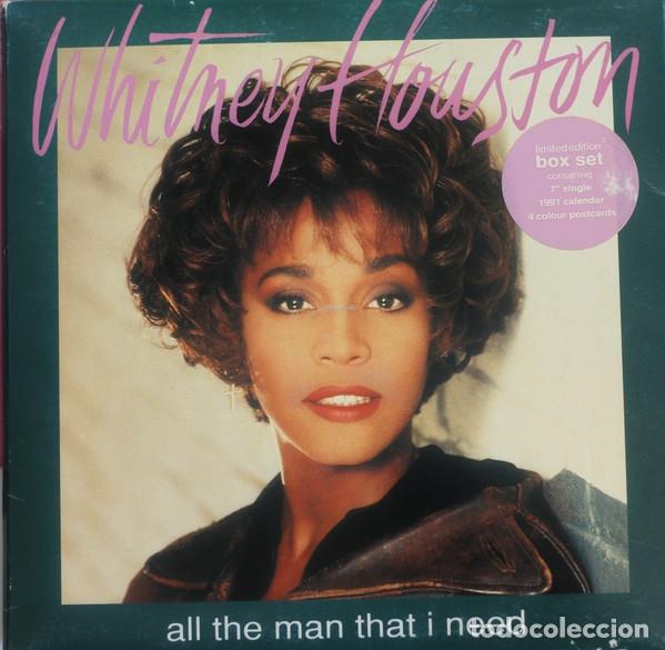Discos de vinilo: Whitney Houston &ndash; All The Man That I Need (Box Set, Arista 113981)