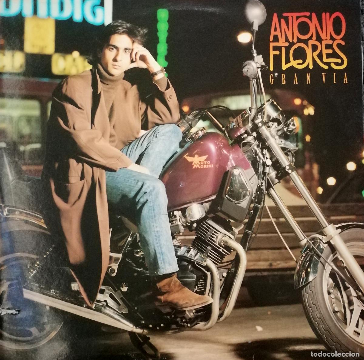 Dischi in vinile: disco vinilo Lp Antonio Flores &ndash; Gran V&iacute;a - Single 1988 - Espa&ntilde;a