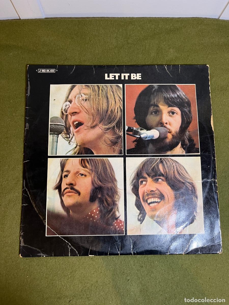 Vinyl records: The Beatles Let It Be LP Vinilo Odeon EMI 1 J 062-04433 Edici&oacute;n Espa&ntilde;ola 1970