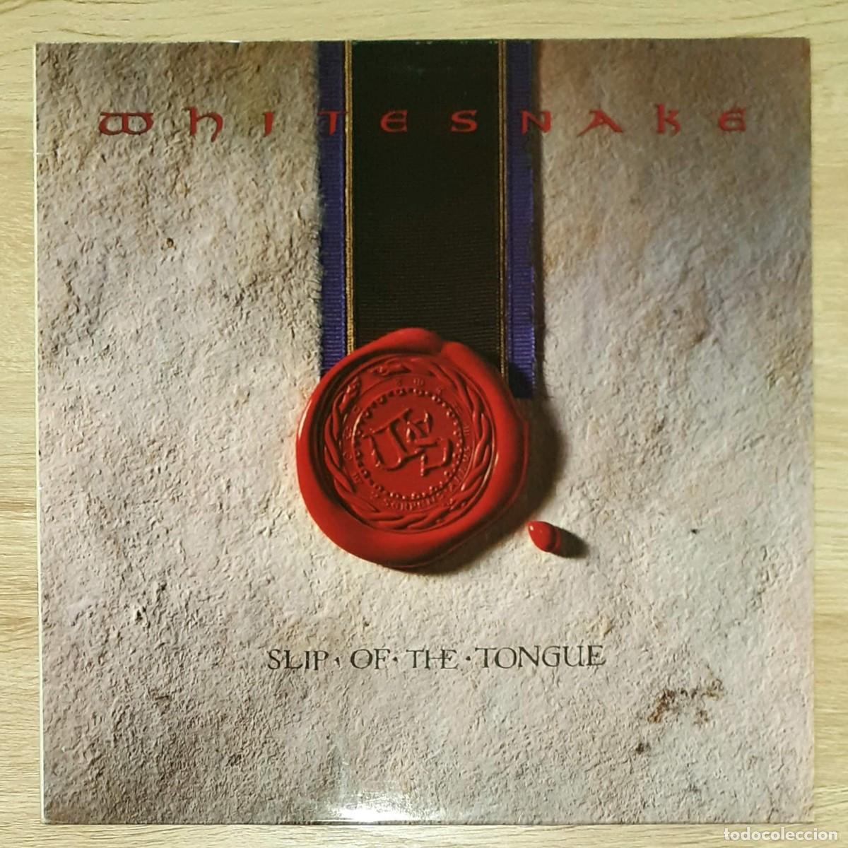 Discos de vinilo: Disco vinilo WHITESNAKE Slip of the tongue, 1989