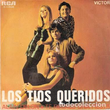 Discos de vinilo: Los T&iacute;os Queridos &ndash; Alain Delon (Vinyl, RCA Victor 3-10506)