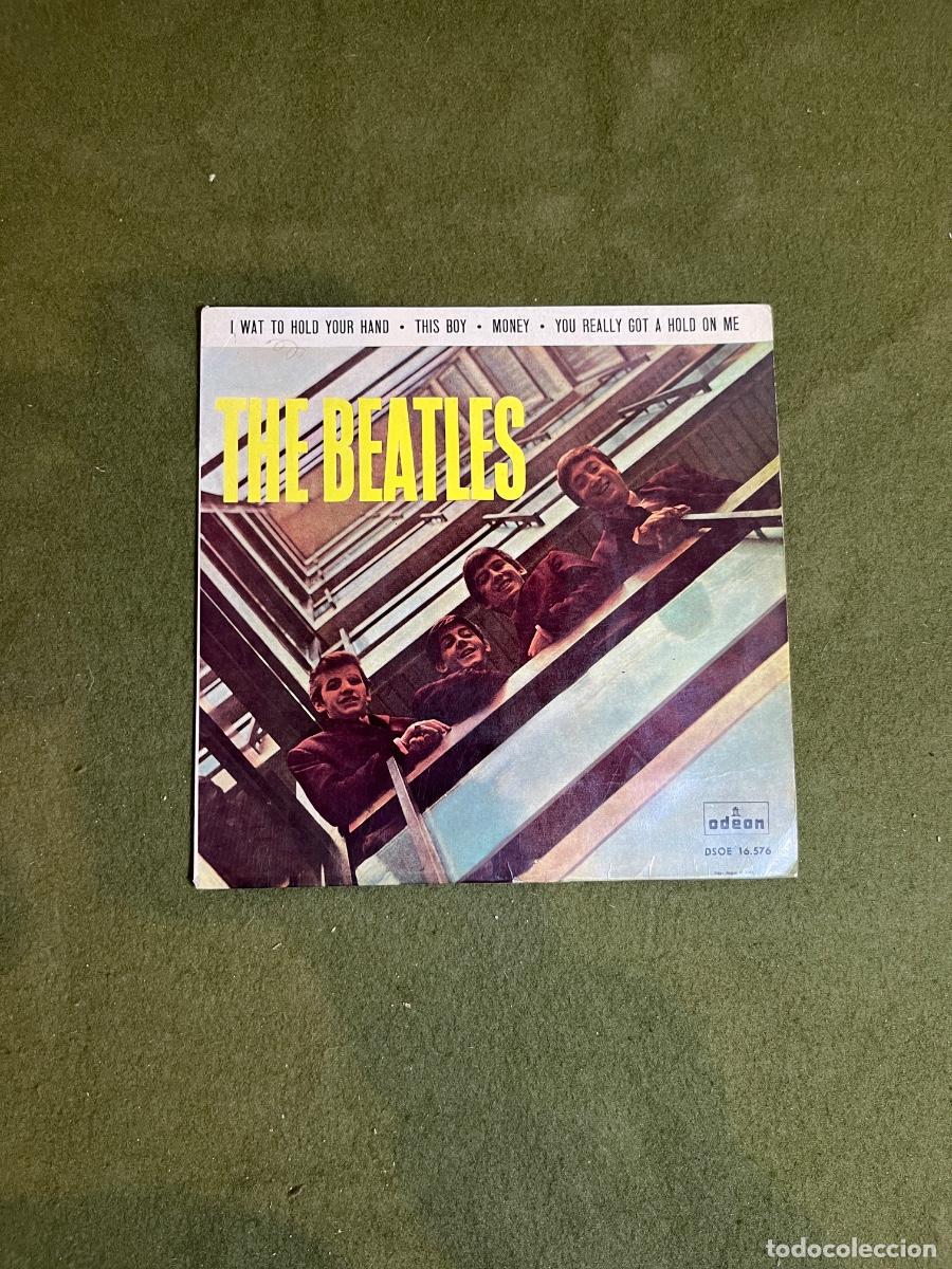 Dischi in vinile: The Beatles I Want To Hold Your Hand EP Vinilo Odeon DSOE 16.576 Edici&oacute;n Espa&ntilde;ola 1964