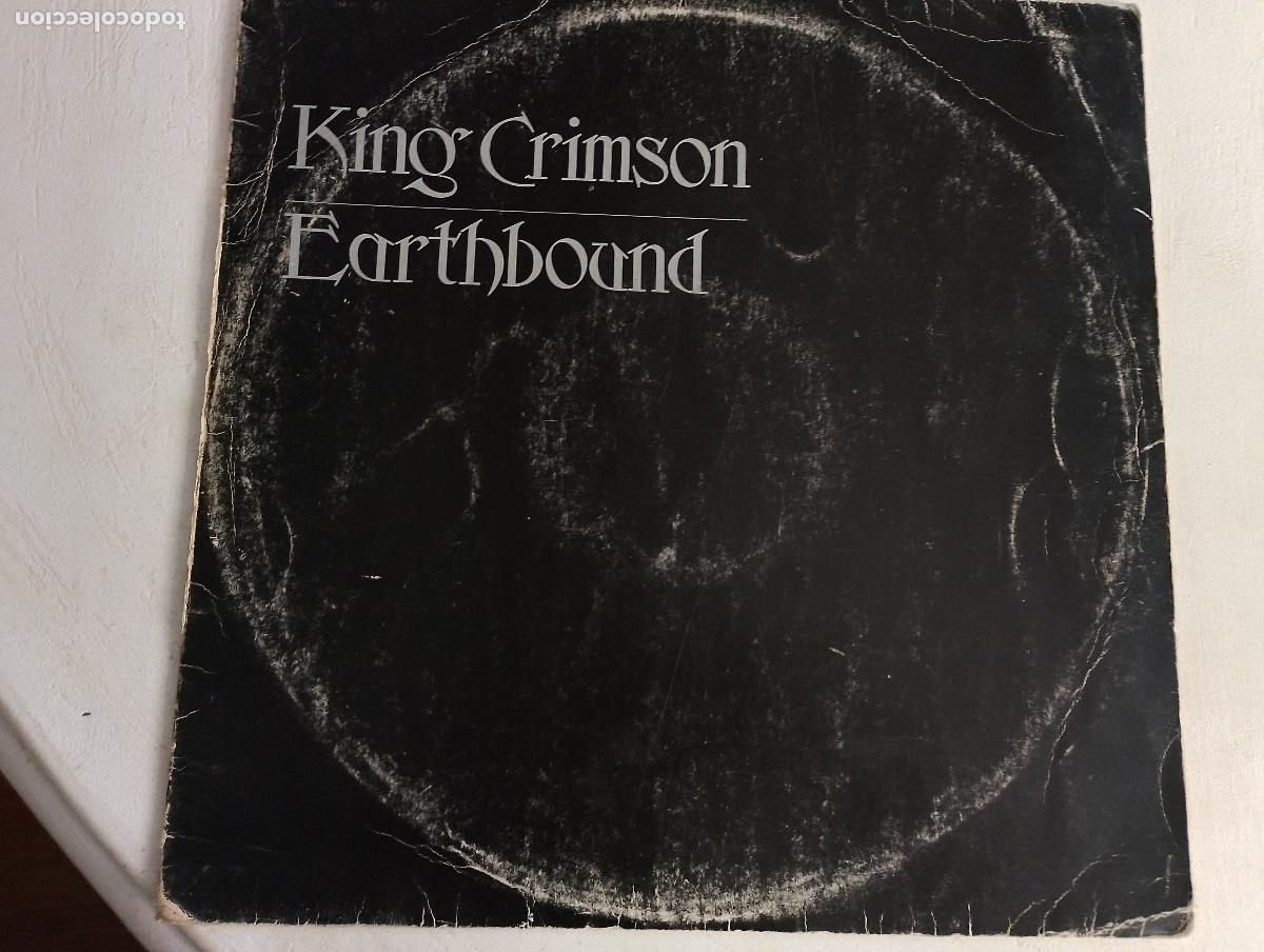 Discos de vinilo: King Crimson &ndash; Earthbound, ed espa&ntilde;ola,1972, Jazz-Rock, Prog Rock