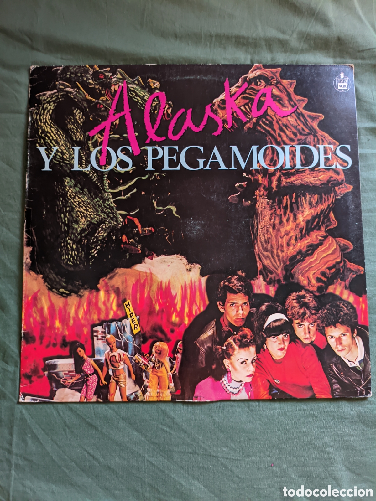 Discos de vinilo: // Alaska y los Pegamoides - Comp. original (60) 160 151 - Hispavox, Espa&ntilde;a 1983
