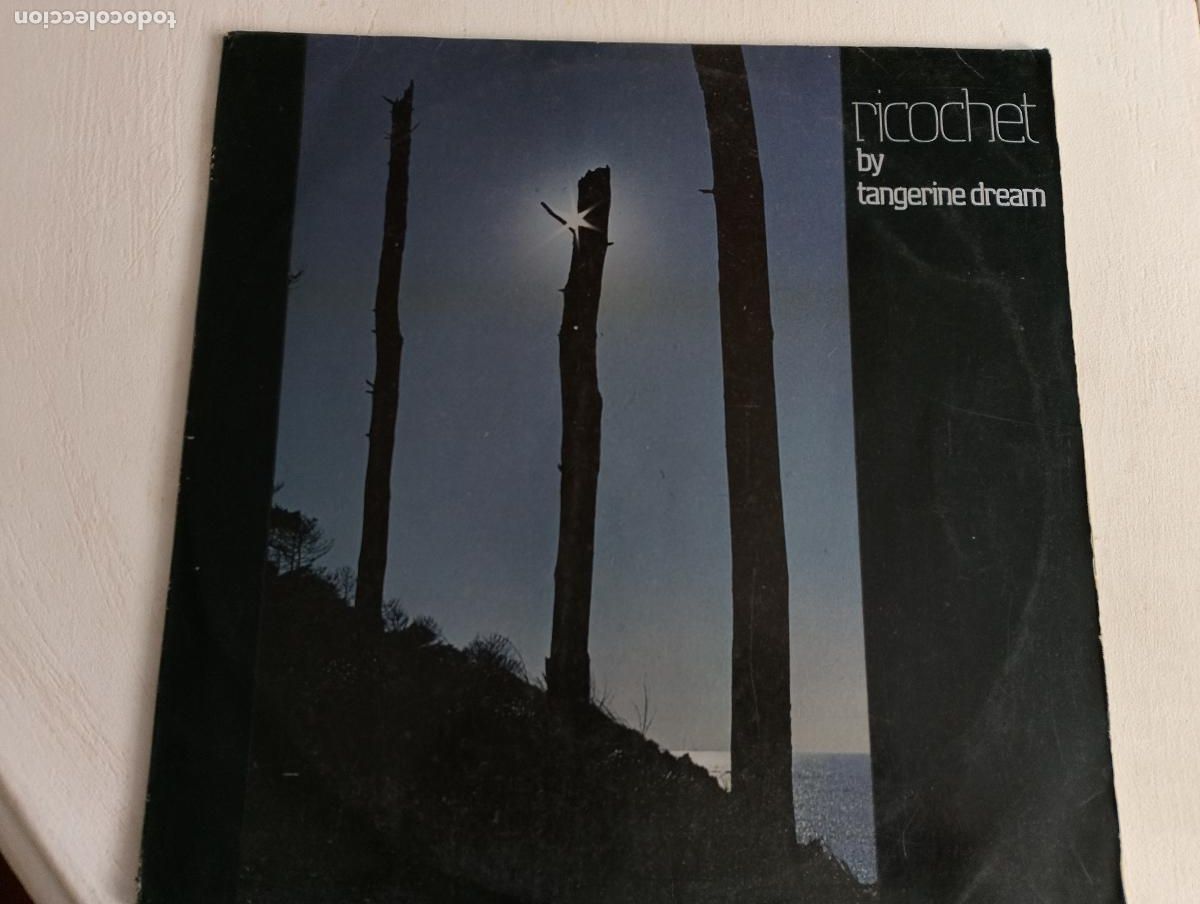 Discos de vinilo: Tangerine Dream &ndash; Ricochet, 1976 primera edicion espa&ntilde;ola Experimental, Ambient, Berlin-School