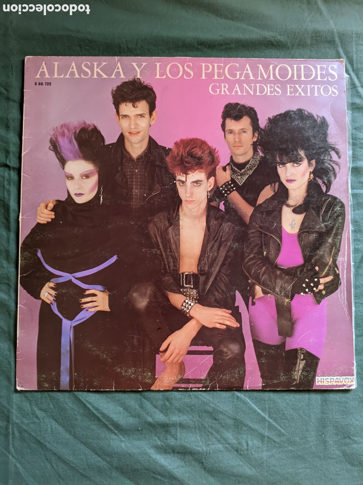 Discos de vinilo: // Alaska y los Pegamoides - Grandes &Eacute;xitos - Hispavox Espa&ntilde;a 1982