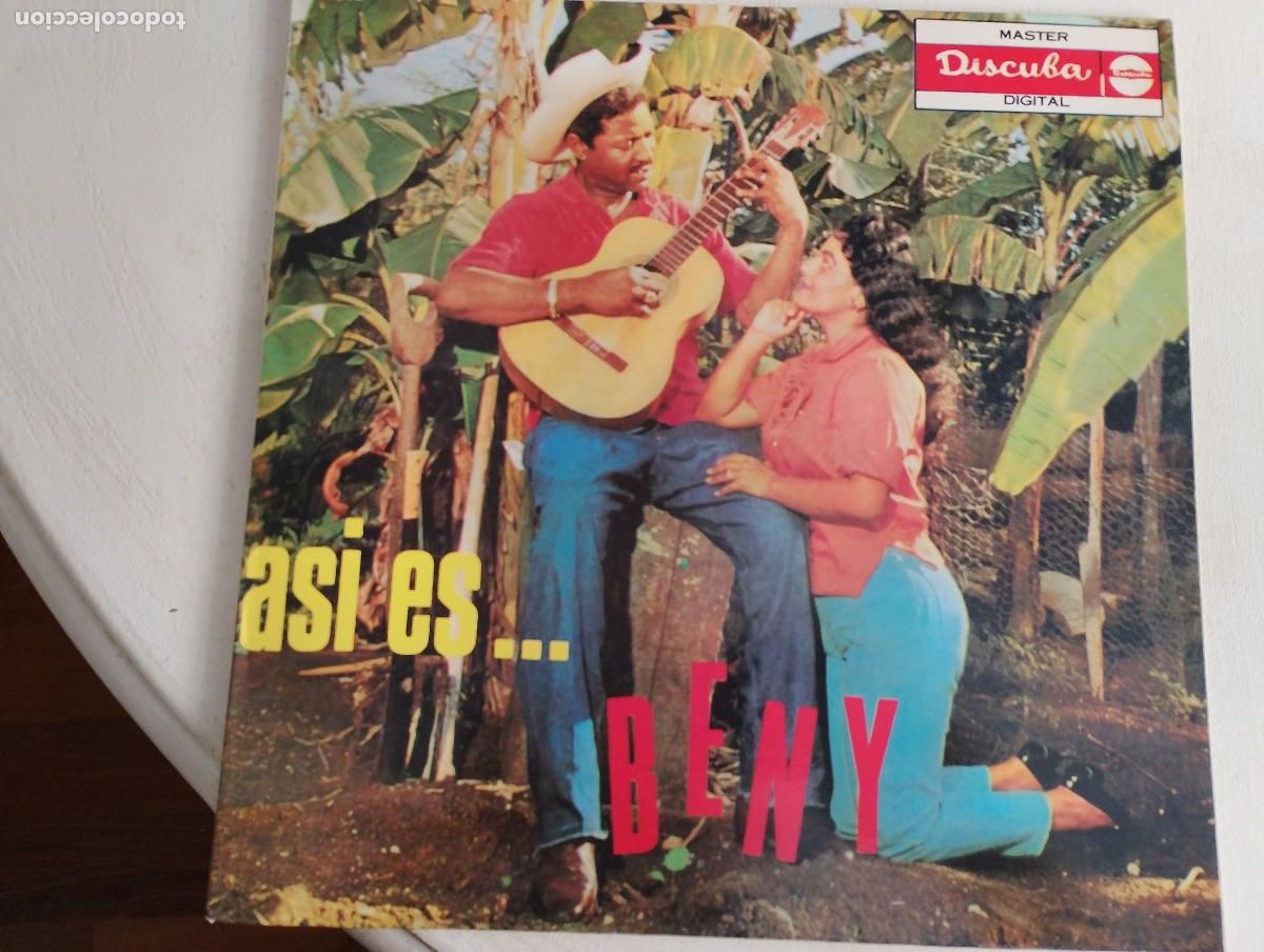 Discos de vinilo: Beny Mor&eacute; &ndash; Asi Es... Beny, ed espa&ntilde;ola, 1989 Latin Bolero, Merengue, Son
