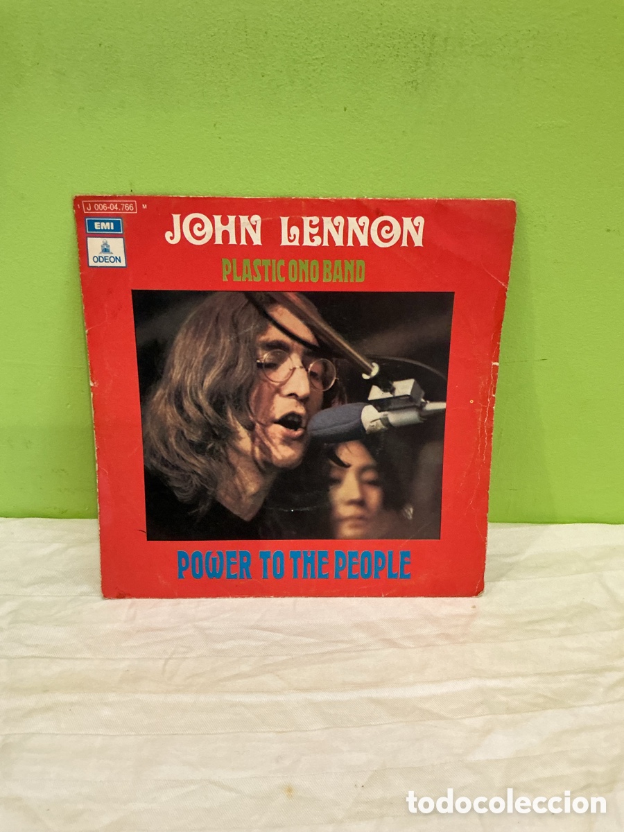 Disques de vinyle: John Lennon / Yoko Ono &ndash; Power to the People &ndash; Single, 1971
