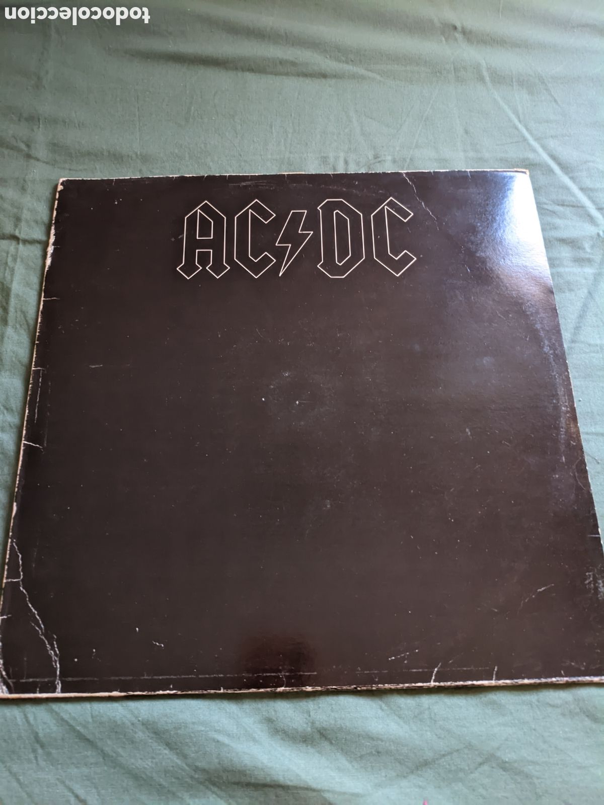 Discos de vinilo: // AC/DC &ndash; Back In Black - Atlantic Espa&ntilde;a 1980