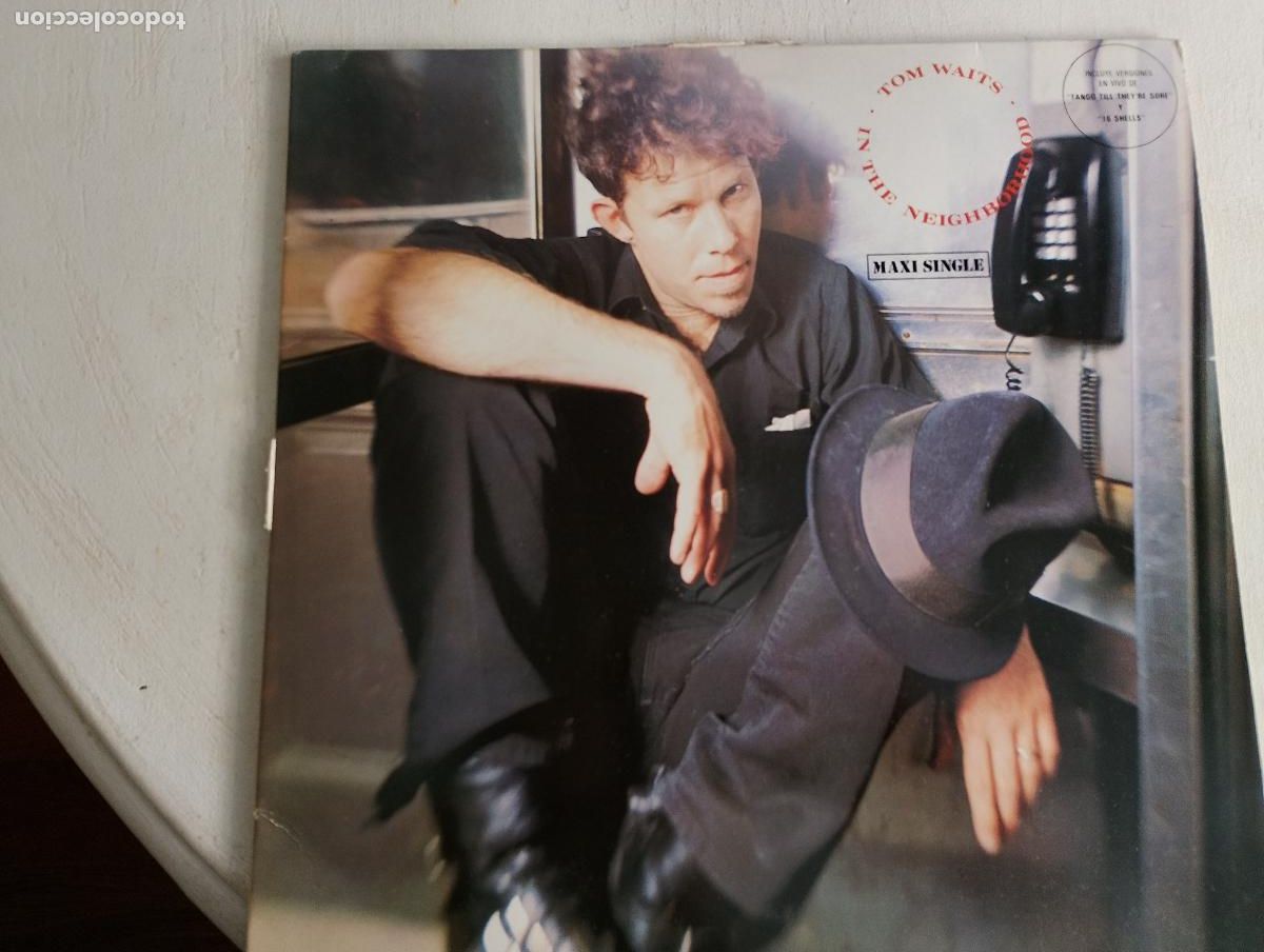 Discos de vinilo: Tom Waits &ndash; In The Neighborhood,ed espa&ntilde;ola, 1986 Rock