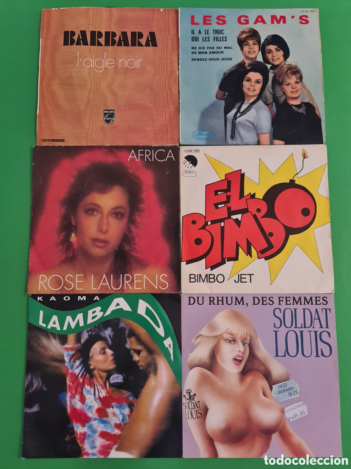 Discos de vinilo: Lote de 34 singles / Pop - Rock - Foto 8