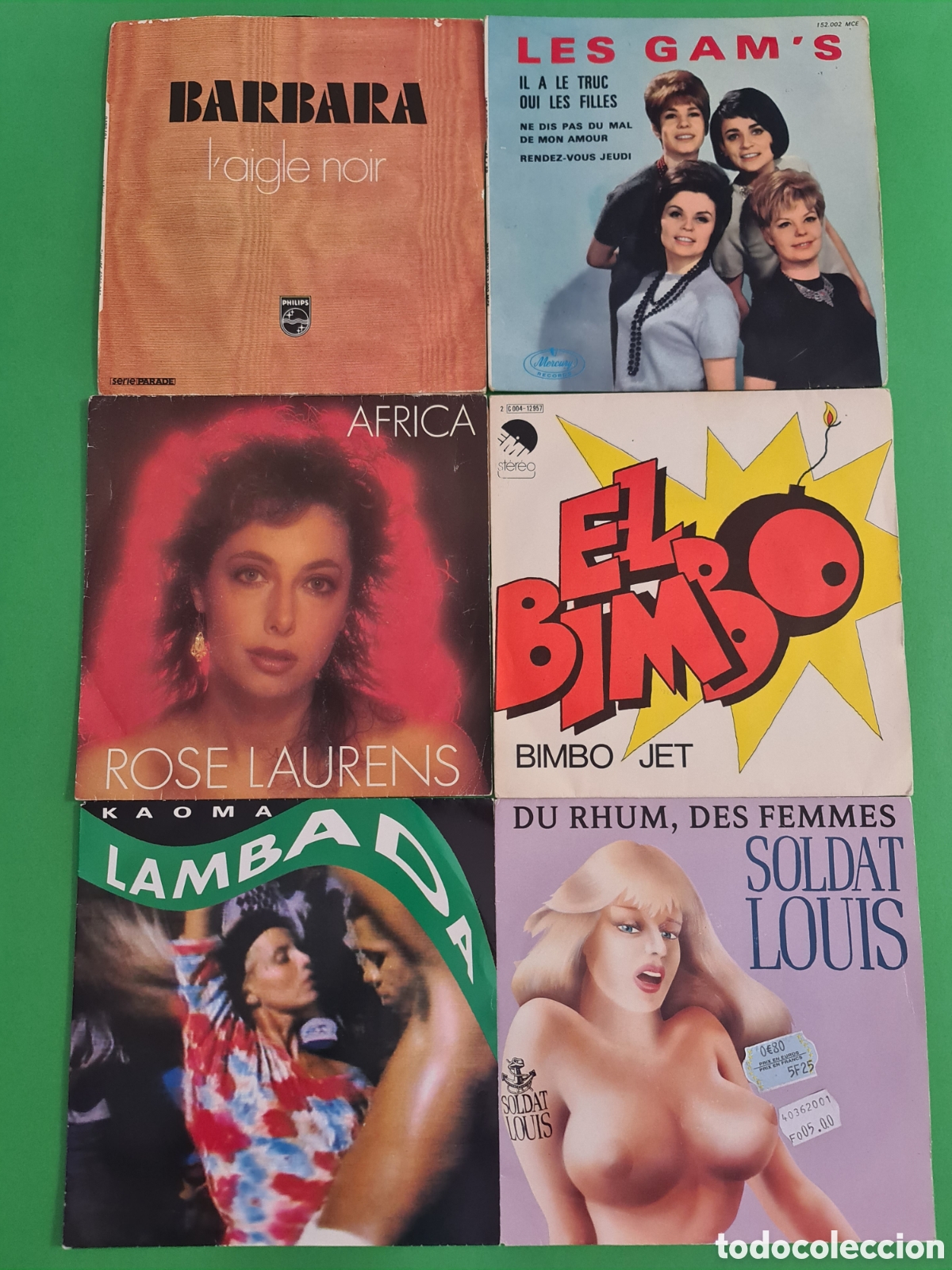 Discos de vinilo: Lote de 34 singles / Pop - Rock - Foto 9