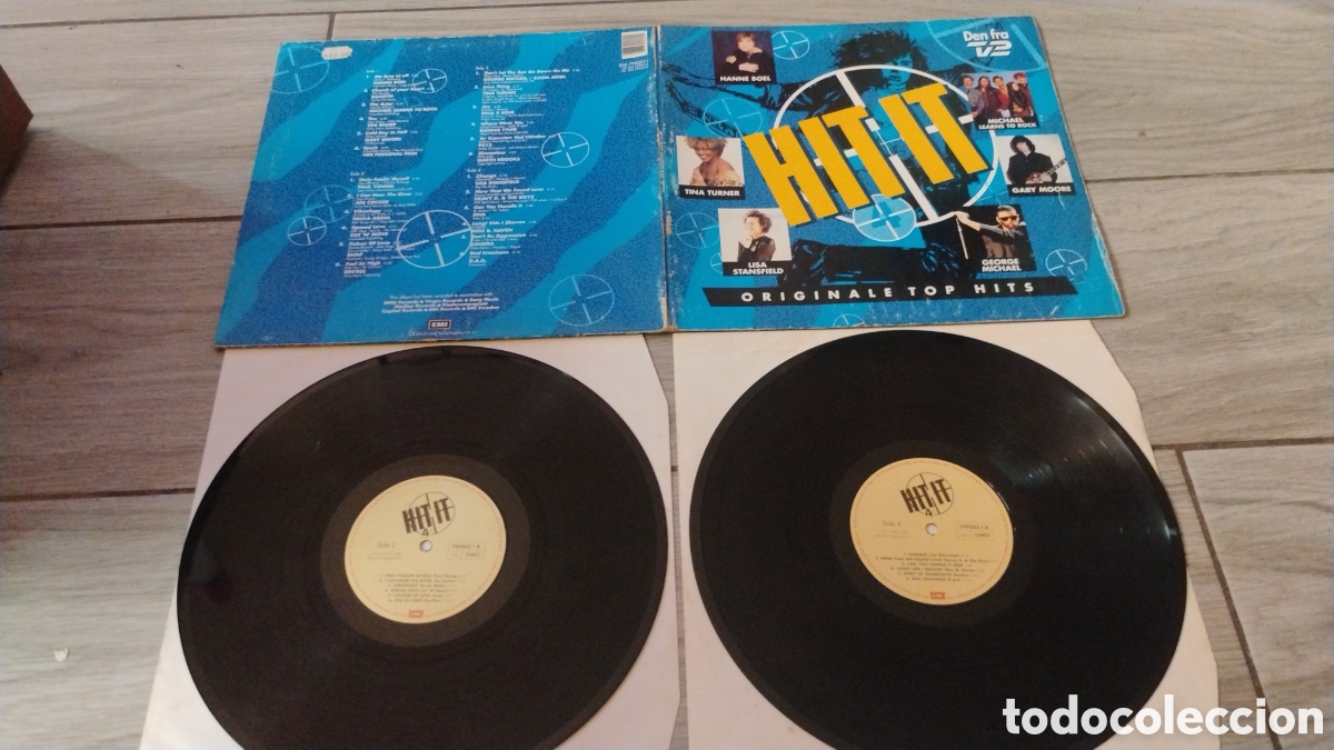Discos de vinilo: HIT IT 4-VARIOUS-2xLP-EMMI/DENMARK-IB - Foto 5