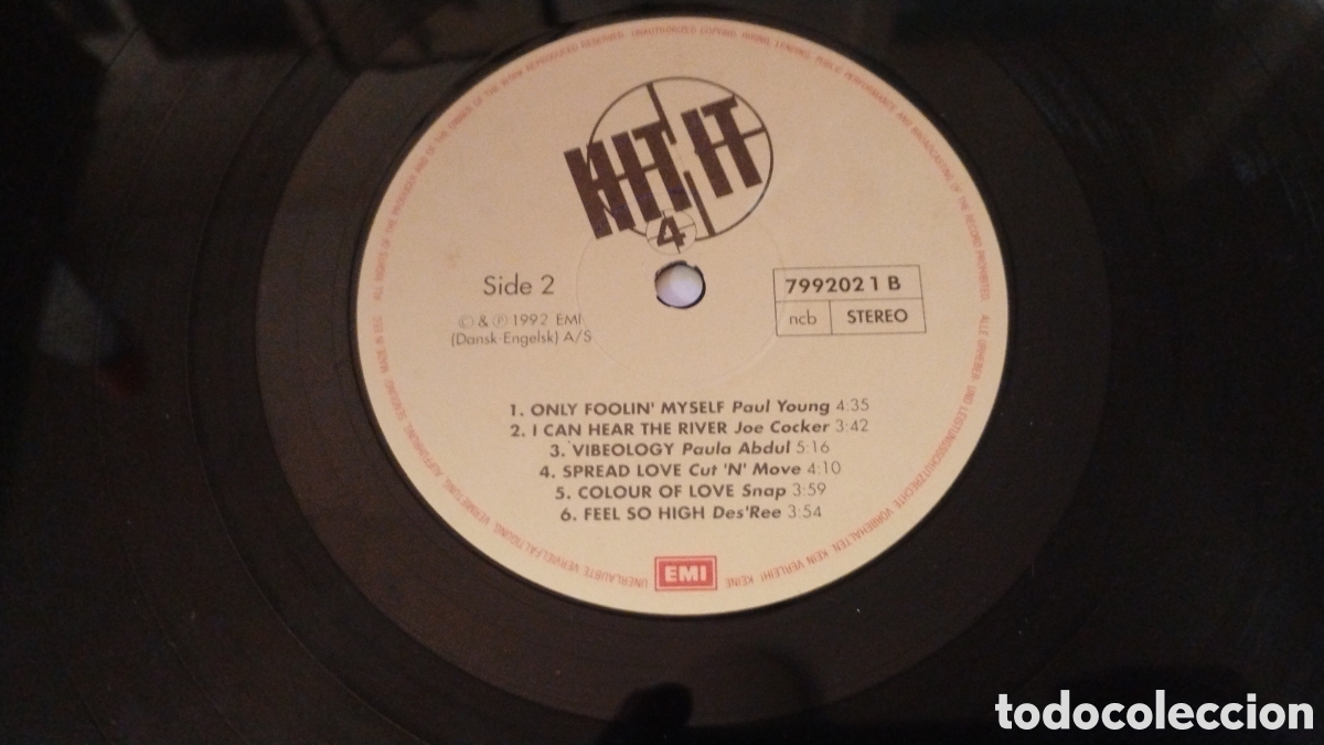 Discos de vinilo: HIT IT 4-VARIOUS-2xLP-EMMI/DENMARK-IB - Foto 6