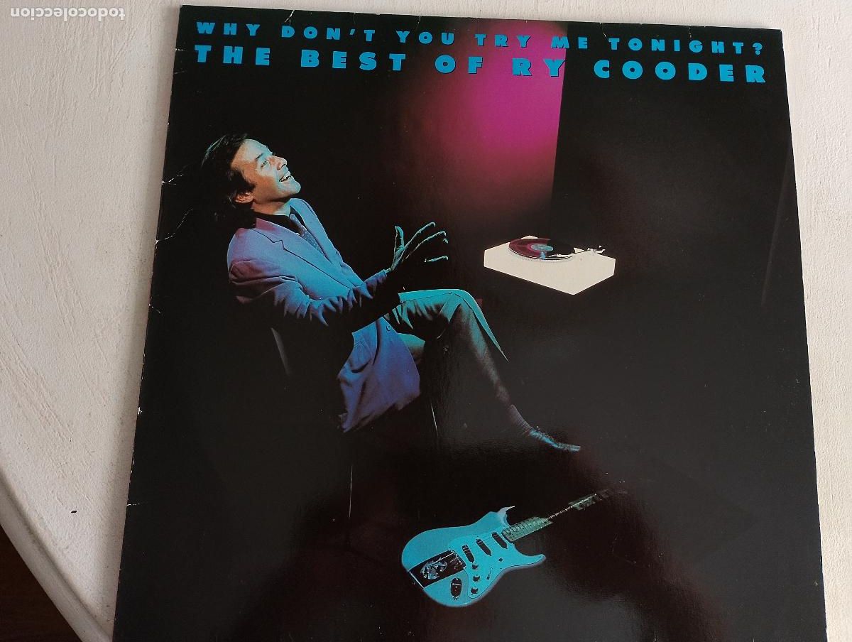 Discos de vinilo: Ry Cooder &ndash; Why Don't You Try Me Tonight? The Best Of Ry Cooder, 1986,Rock