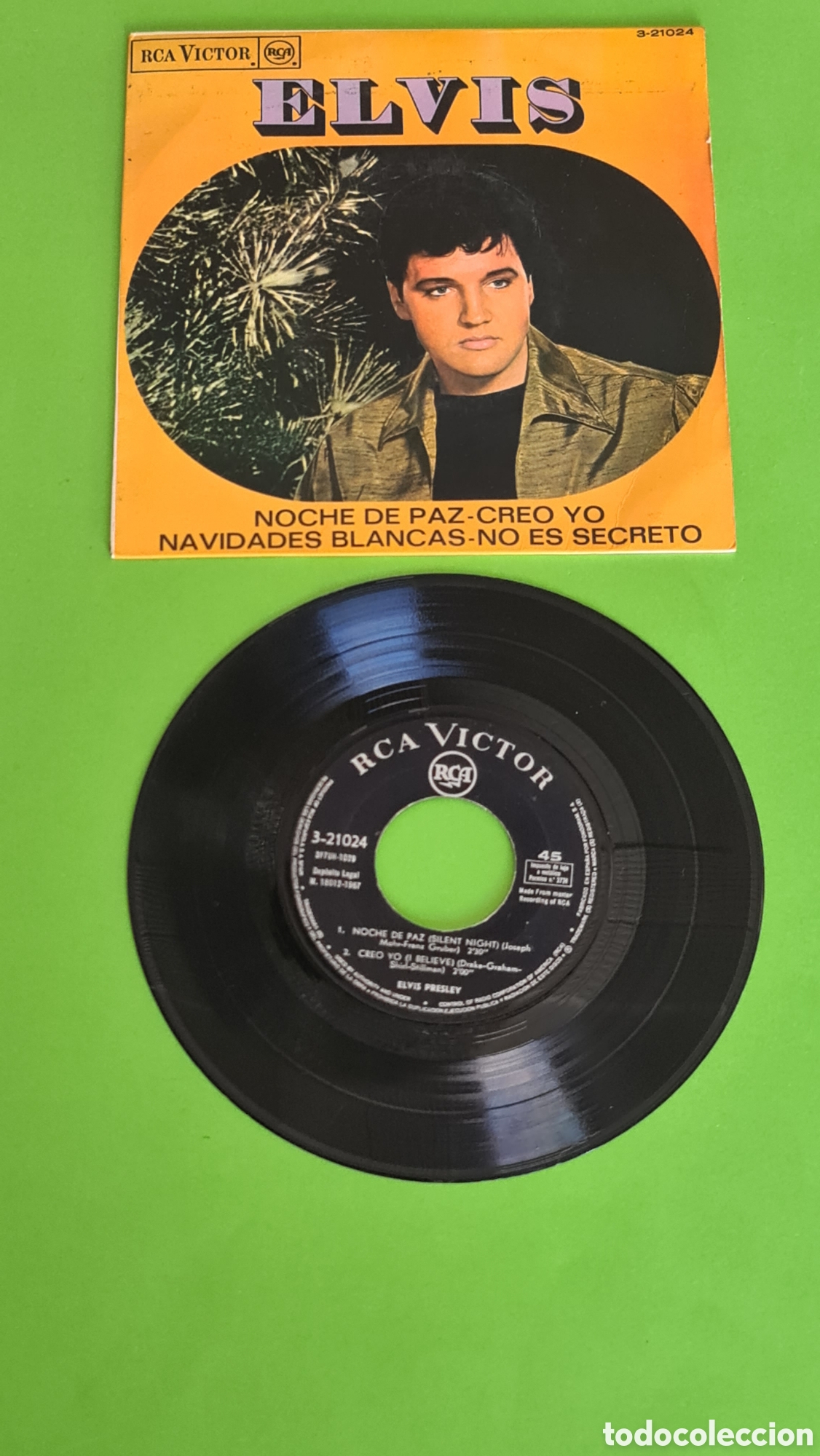 Discos de vinilo: Single ELVIS / A&ntilde;o 1967. - Foto 3