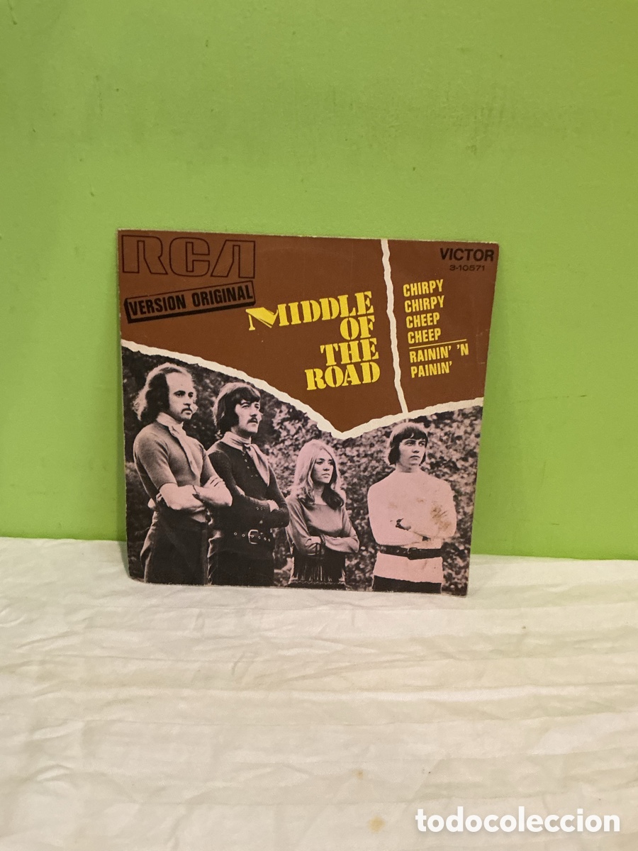 Disques de vinyle: Middle of the Road &ndash; Chirpy Chirpy Cheep Cheep &ndash; Single, 1971