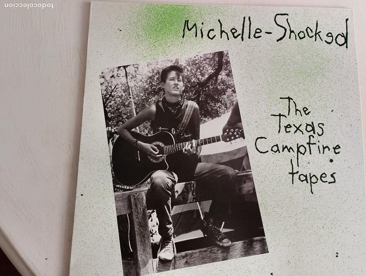 Discos de vinilo: Michelle Shocked,The Texas Campfire, Tapes, ed espa&ntilde;ola 1987 Folk, World, & Country