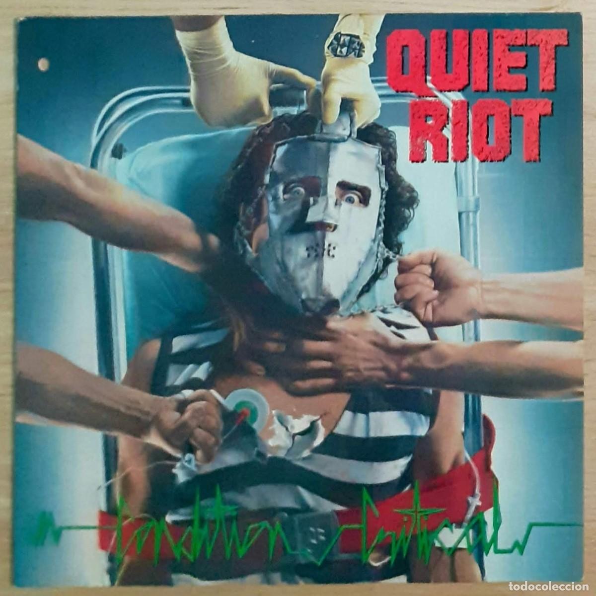 Discos de vinilo: Disco de vinilo de QUIET RIOT Condition Critical