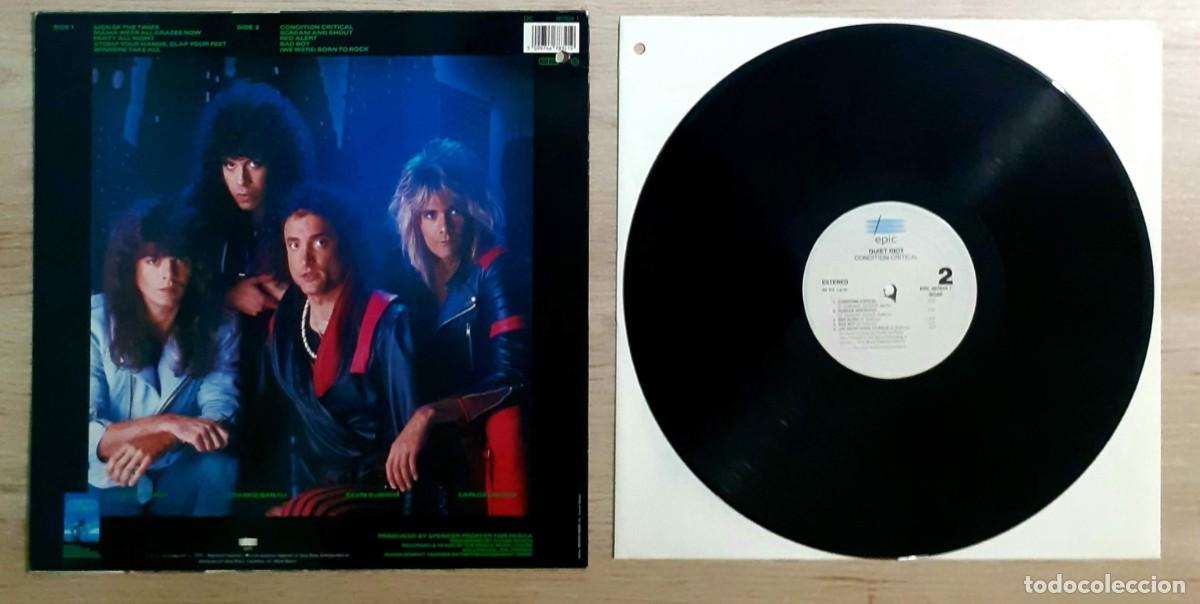 Discos de vinilo: Disco de vinilo de QUIET RIOT Condition Critical - Foto 4