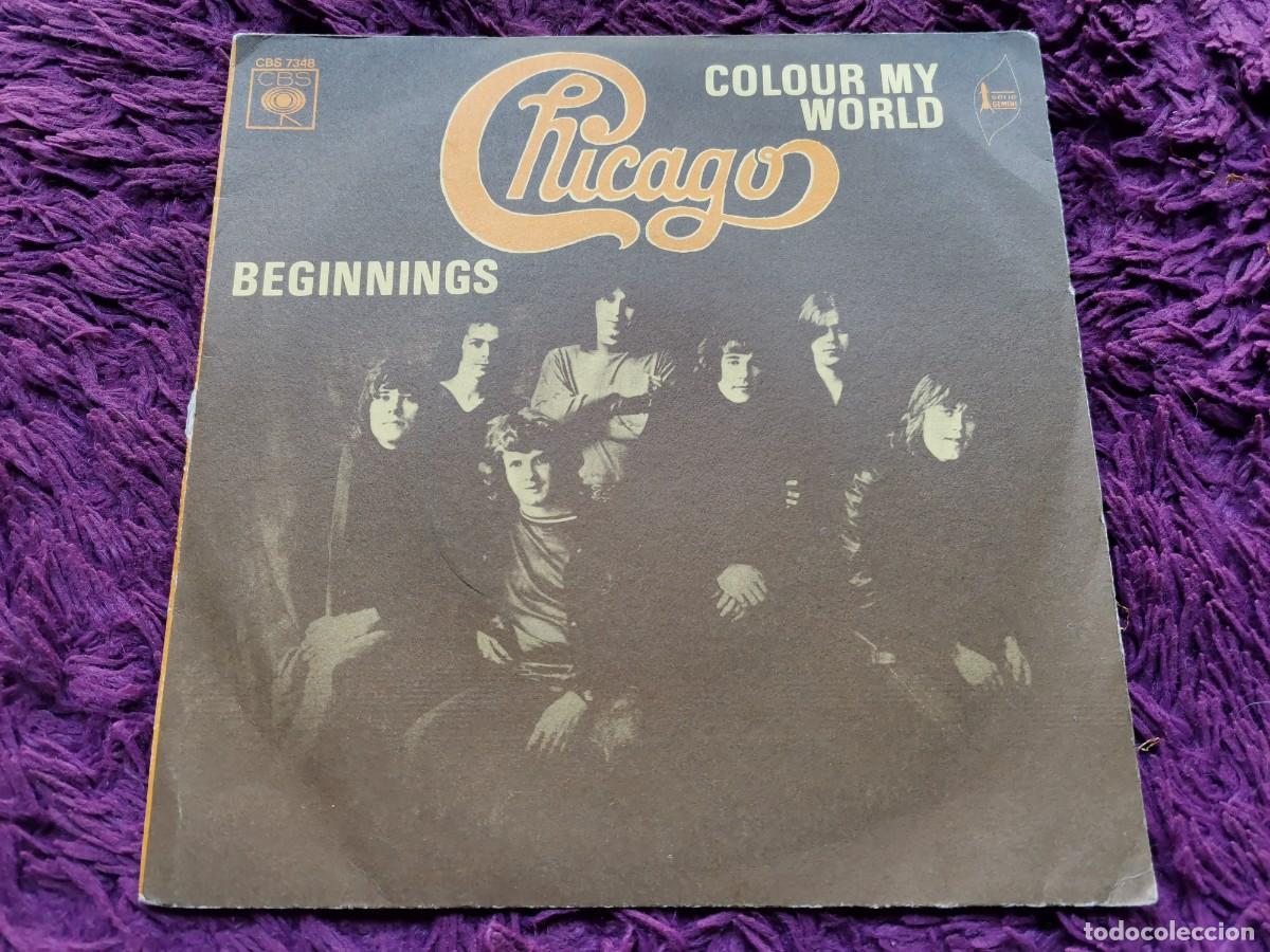 Discos de vinilo: Chicago &ndash; Beginnings Vinilo 7&rdquo; Single 1971 France CBS 7348