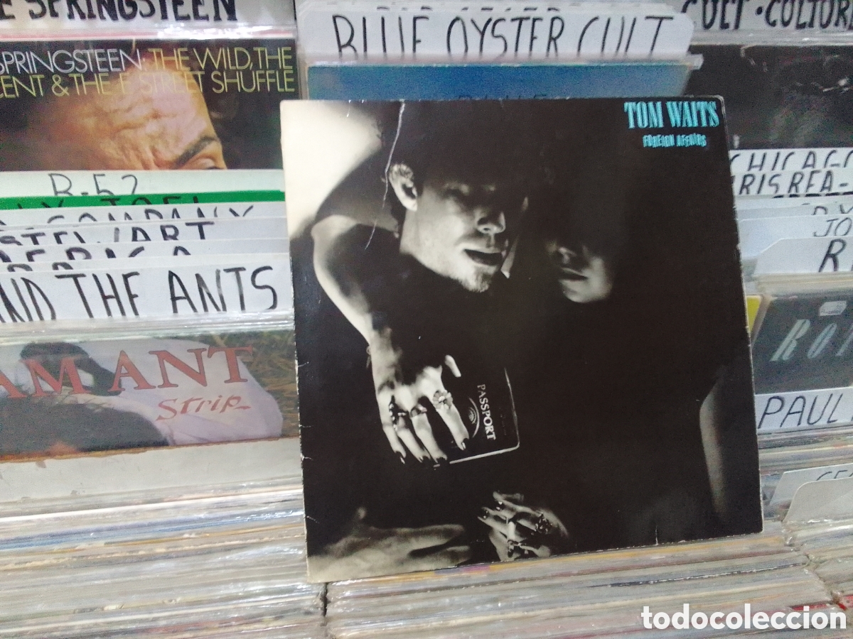 Discos de vinilo: Tom waits, foreign affairs