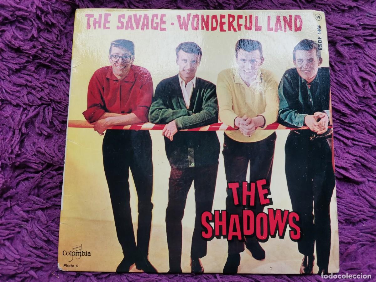 Discos de vinilo: The Shadows &ndash; The Savage Vinilo 7&rdquo; EP 1962 France ESDF 1404