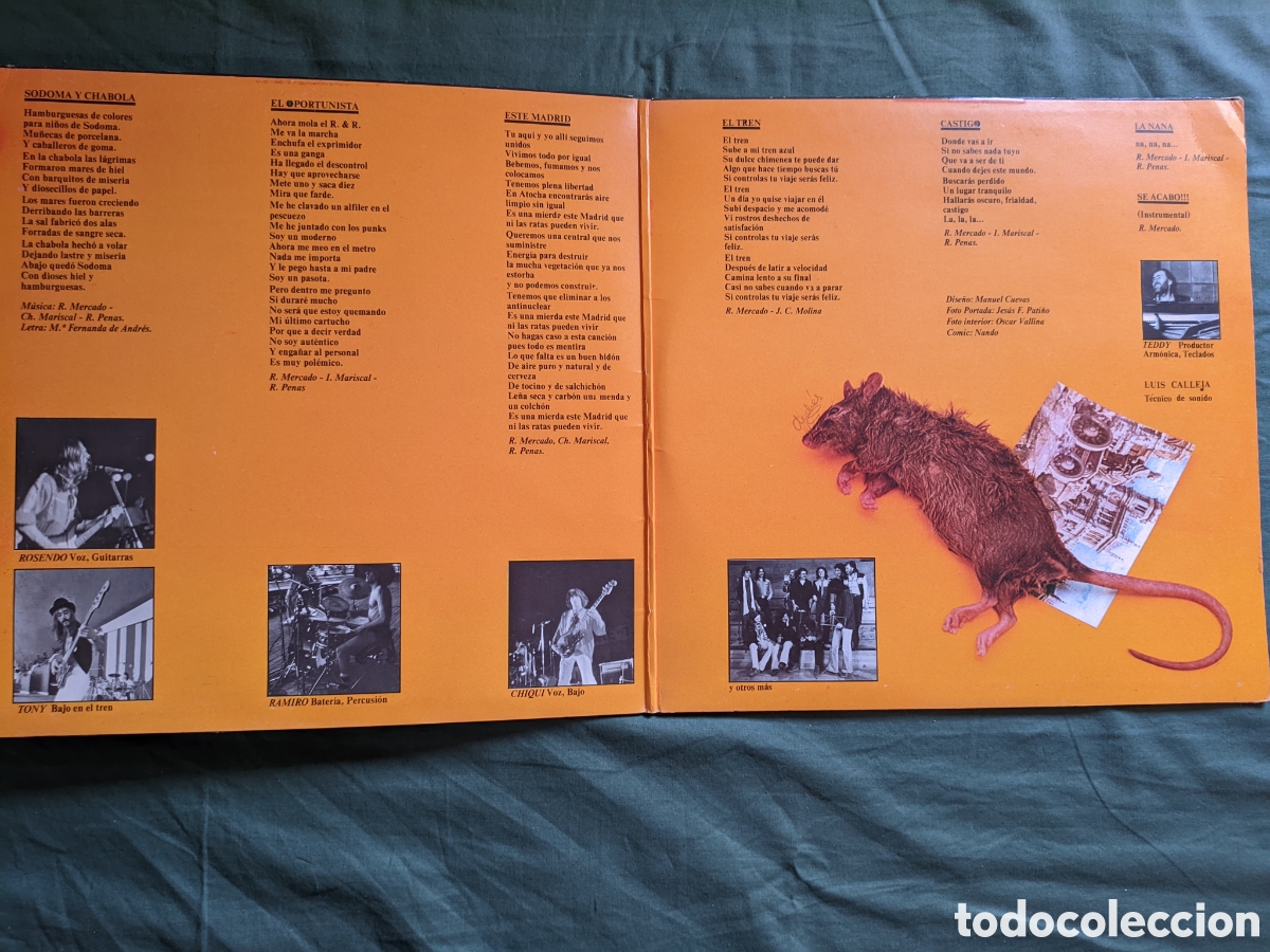 Discos de vinilo: // Le&ntilde;o - Chapa Espa&ntilde;a 1979, gatefold - Foto 3