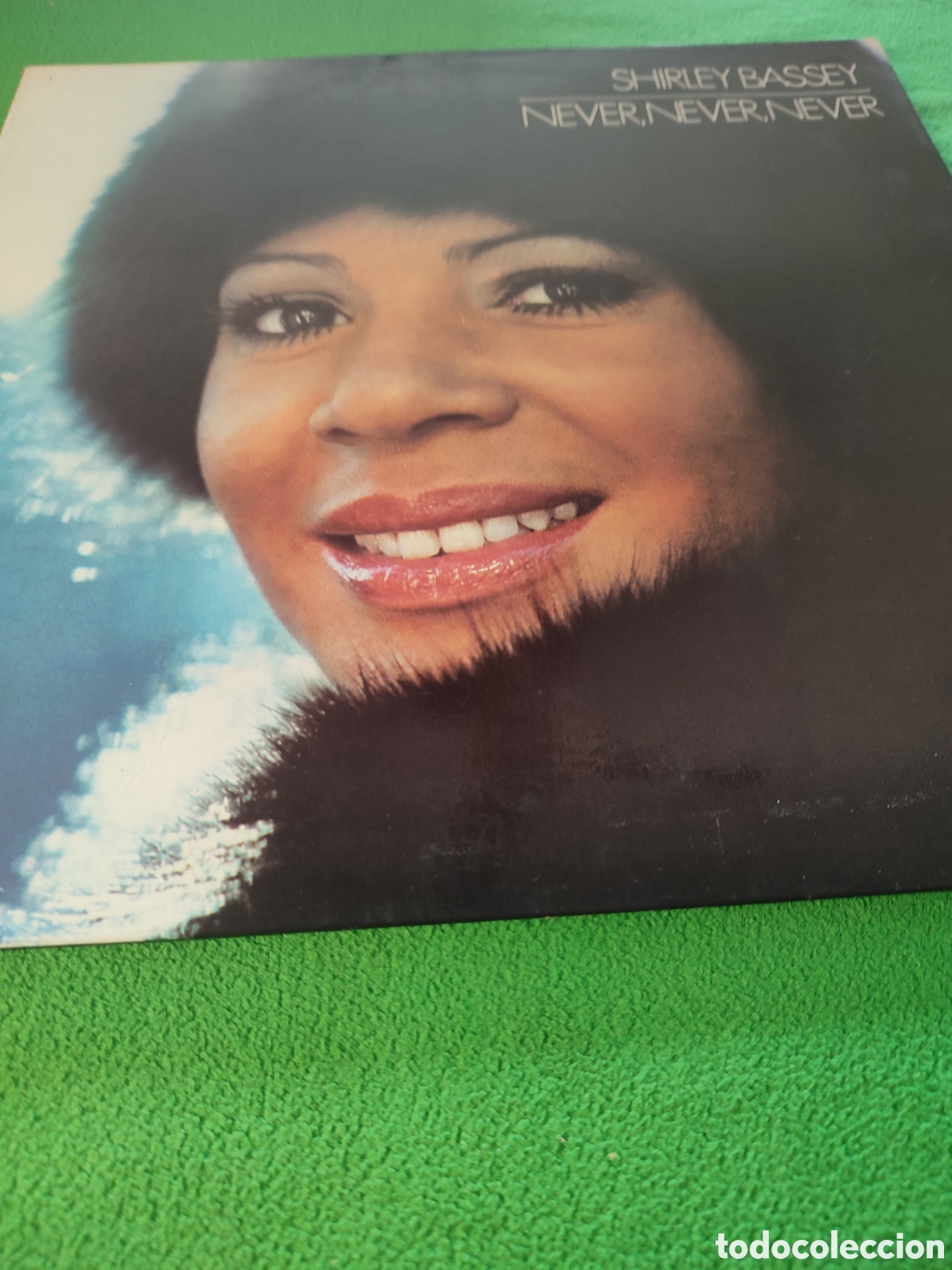 Discos de vinilo: Shirley Bassey - Never, never , never 1973