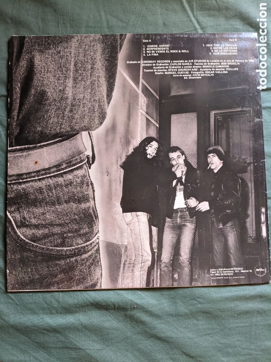 Discos de vinilo: // Le&ntilde;o - Corre,corre - Chapa-Discos 1982 - Foto 2