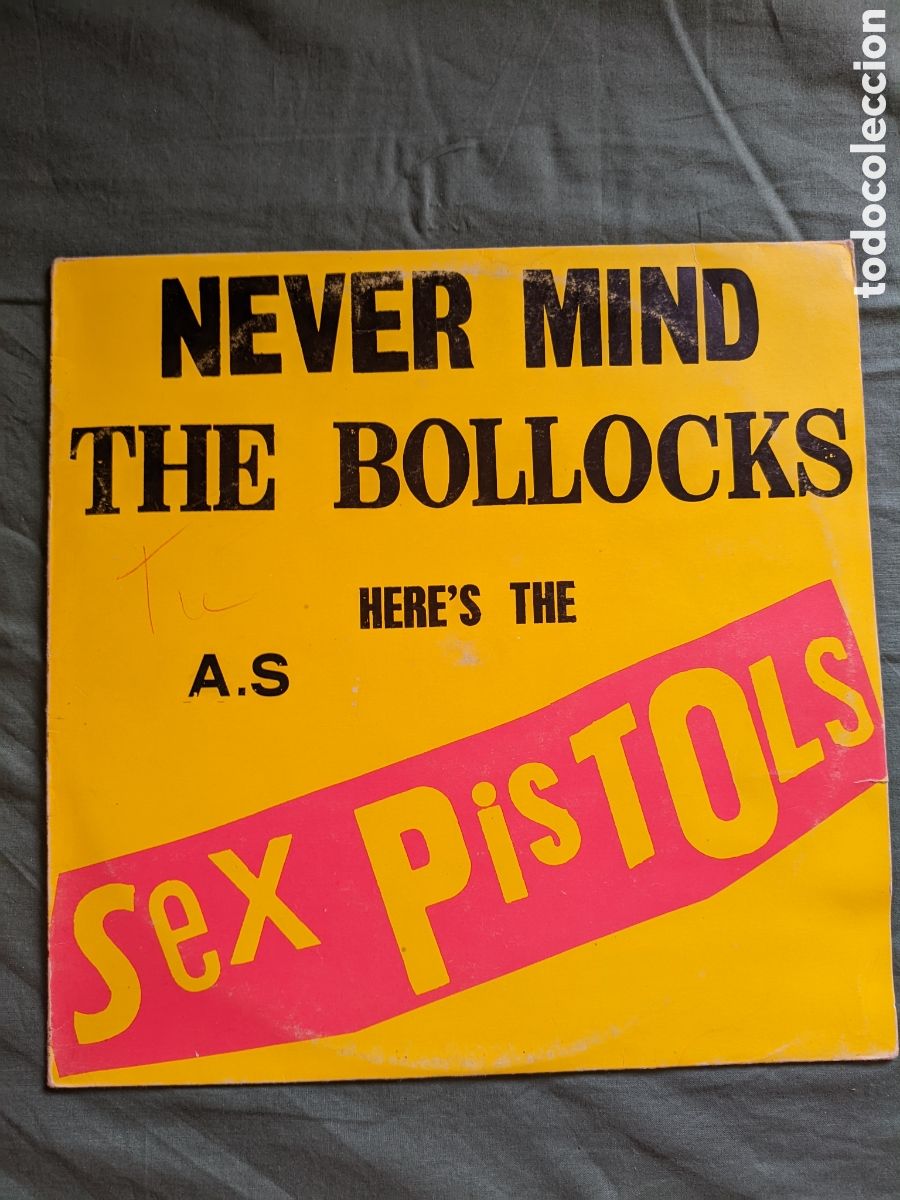 Discos de vinilo: // Sex Pistols &lrm;&ndash; Never Mind The Bollocks - Virgin Espa&ntilde;a 1977