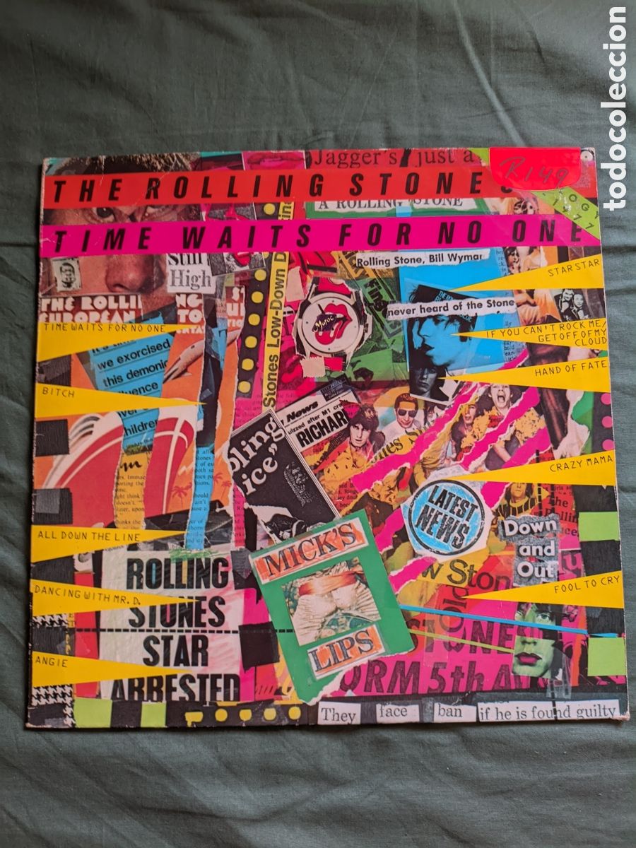 Discos de vinilo: // The Rolling Stones - Time Waits For No One (Anthology 1971-1977) - Germany 1979