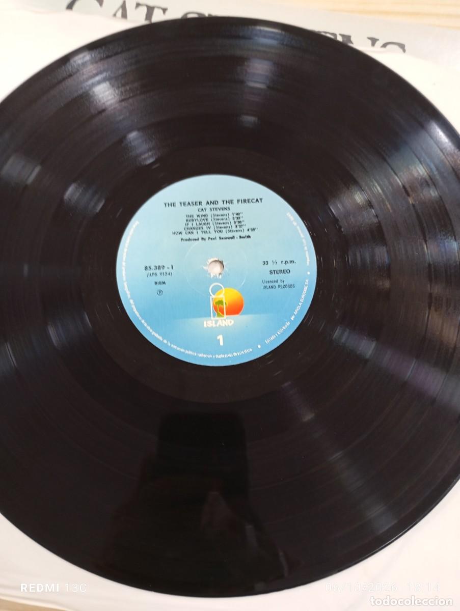 Discos de vinilo: Lp - Cat Stevens &ndash; Tea For The Tillerman 1970 Edicion del 78 Carpeta doble - Foto 5