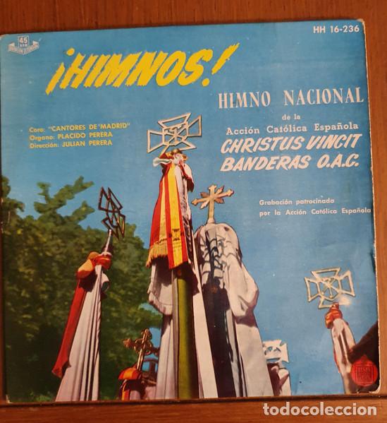 Discos de vinilo: Coros Cantores De Madrid &ndash; &iexcl;Himnos! (Vinyl, Hispavox HH 16-236)