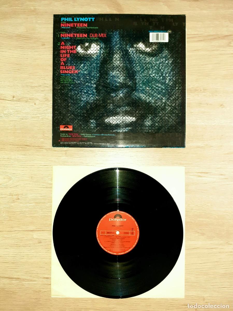 Discos de vinilo: Disco vinilo PHIL LYNOTT Nineteen - Foto 4