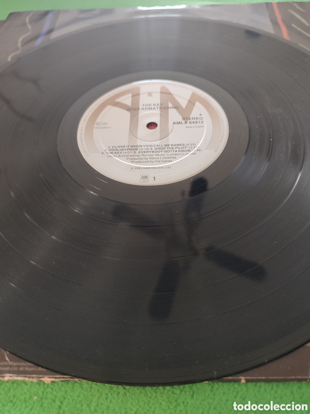 Discos de vinilo: Joan Armatrading - The key Edici&oacute;n inglesa - Foto 2