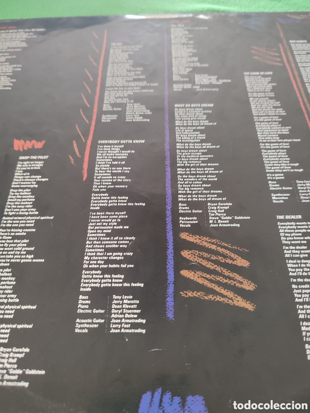 Discos de vinilo: Joan Armatrading - The key Edici&oacute;n inglesa - Foto 3