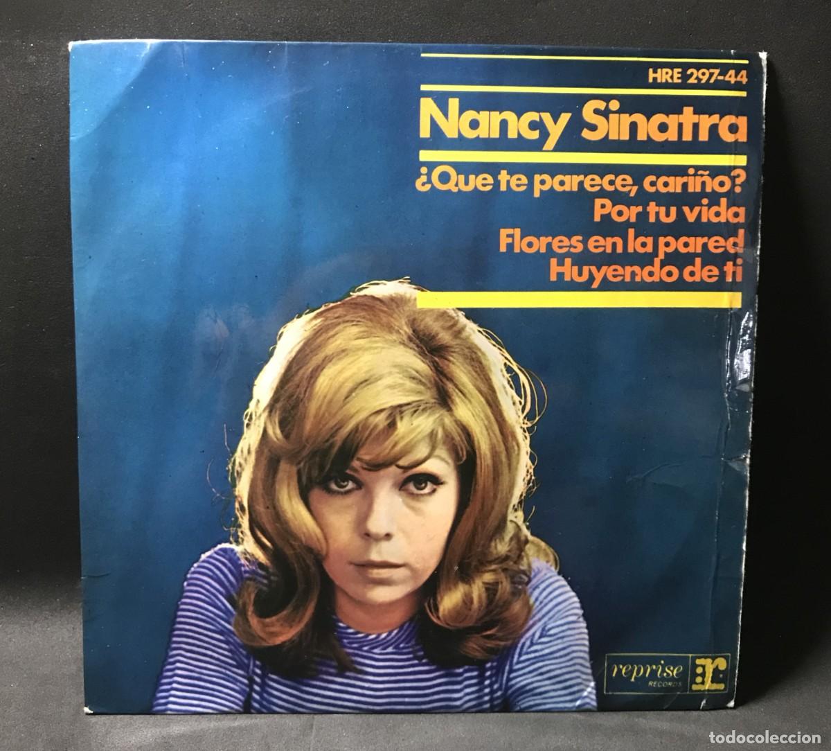 Discos de vinilo: Nancy Sinatra &lrm;&ndash; &iquest;Que Te Parece, Cari&ntilde;o? - EP, 7&rdquo; - HRE 297-44 - 1966 Spain