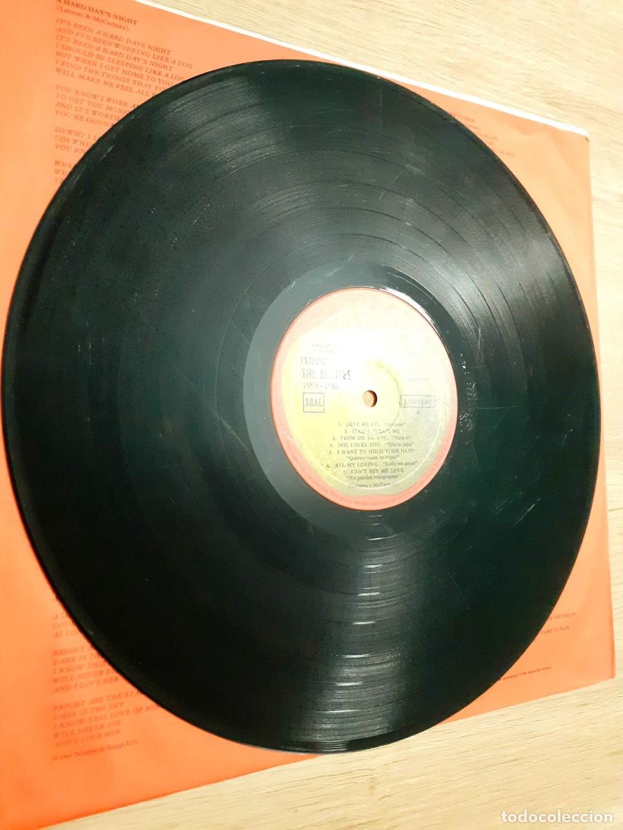 Discos de vinilo: Doble disco vinilo THE BEATLES 1962-1966 - Foto 7