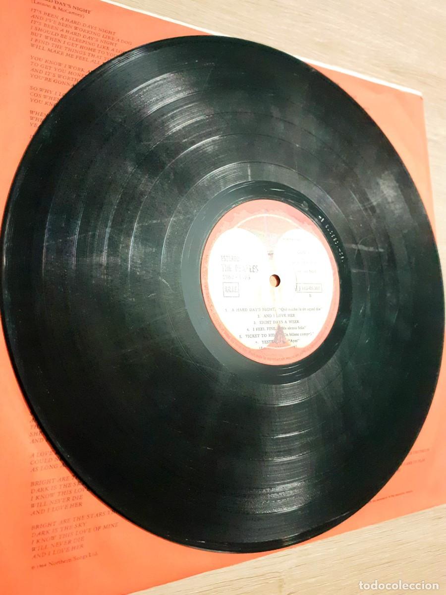 Discos de vinilo: Doble disco vinilo THE BEATLES 1962-1966 - Foto 9