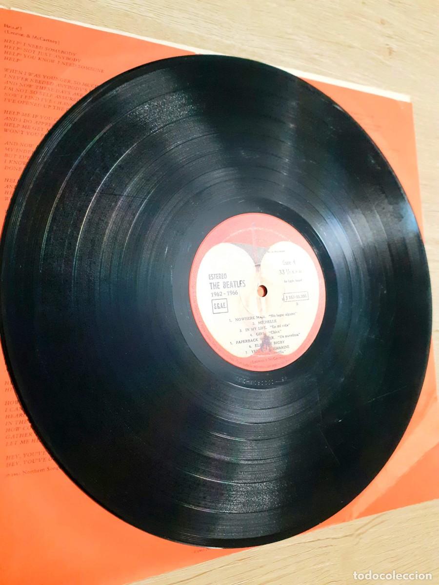 Discos de vinilo: Doble disco vinilo THE BEATLES 1962-1966 - Foto 11