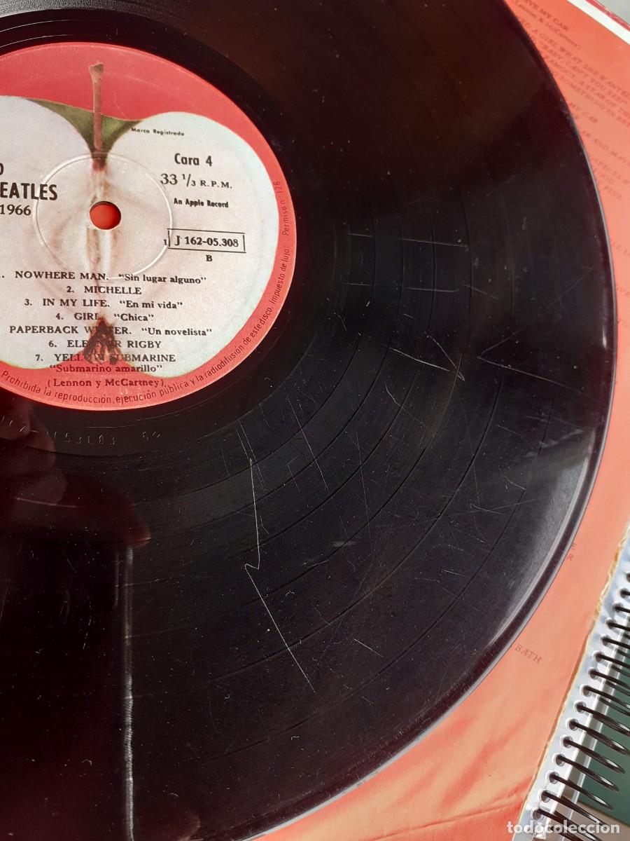 Discos de vinilo: Doble disco vinilo THE BEATLES 1962-1966 - Foto 13