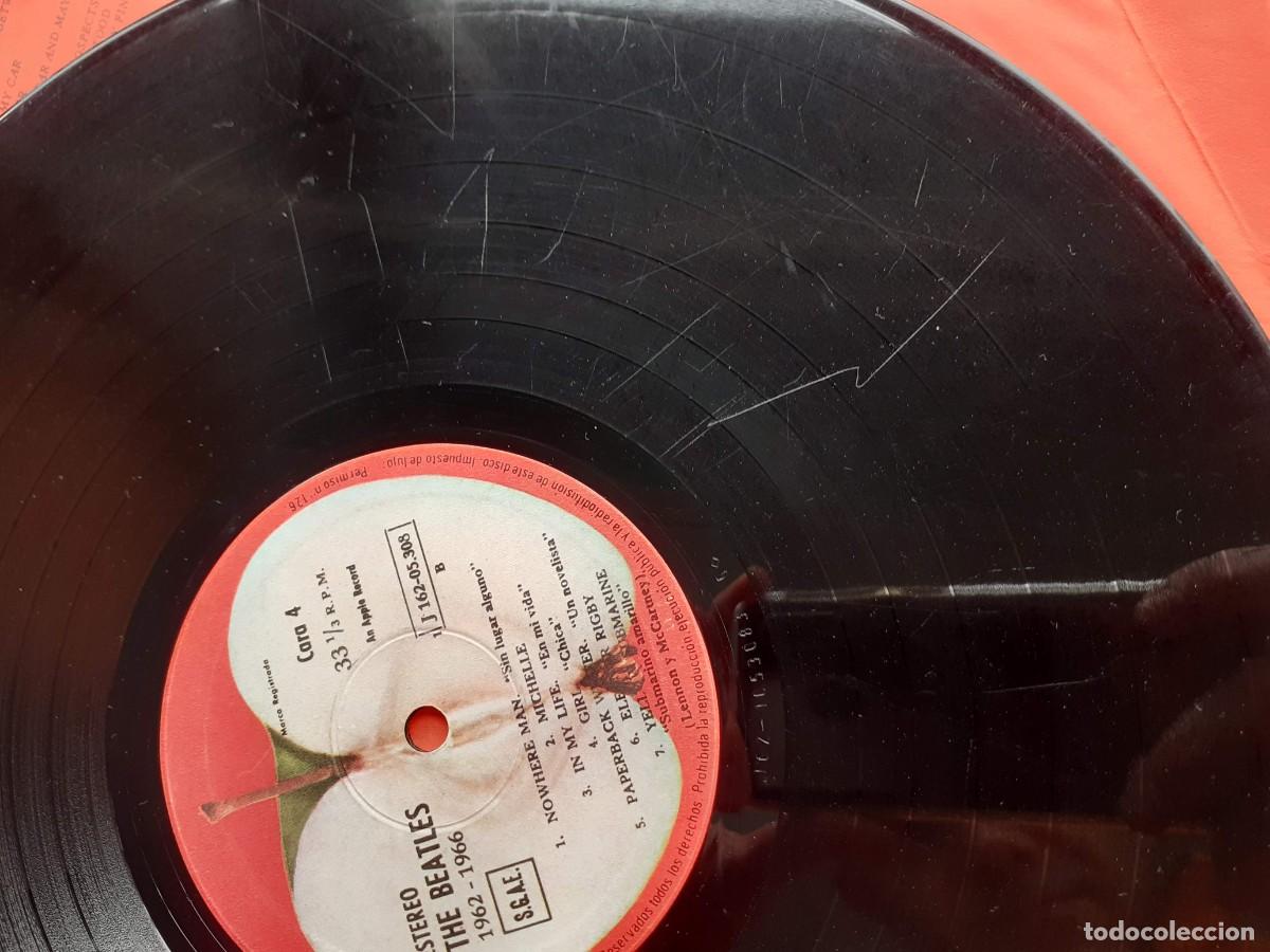 Discos de vinilo: Doble disco vinilo THE BEATLES 1962-1966 - Foto 15