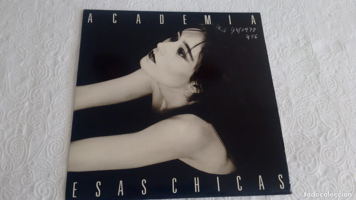 Discos de vinilo: L.P. (vinilo) -promocion-de ACADEMIA PARABUTEN a&ntilde;os 80 + hoja de promoci&oacute;n