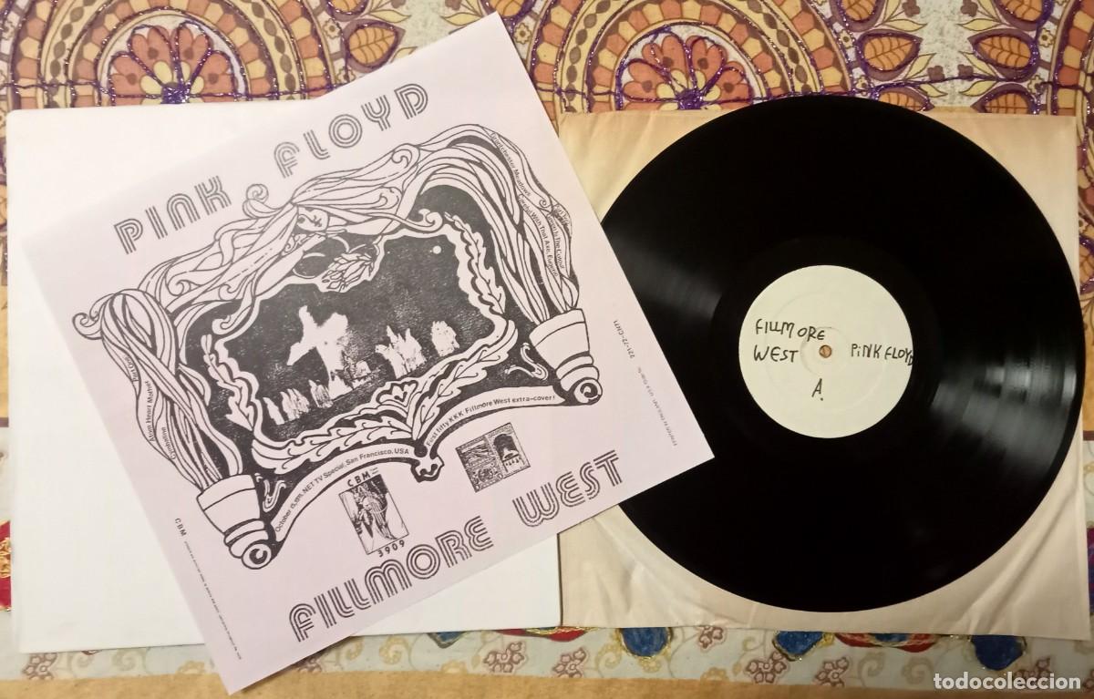 Discos de vinilo: Pink Floyd &rdquo;Fillmore West&rdquo; 1lp live 1970, Usa pressing black vinyl Ku Klux Klan cover very very htf!