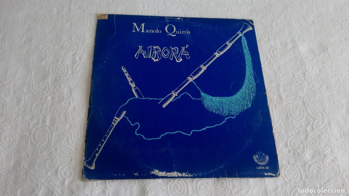Discos de vinilo: l.p. (vinilo) de MANOLO QUIR&Oacute;S a&ntilde;os 80