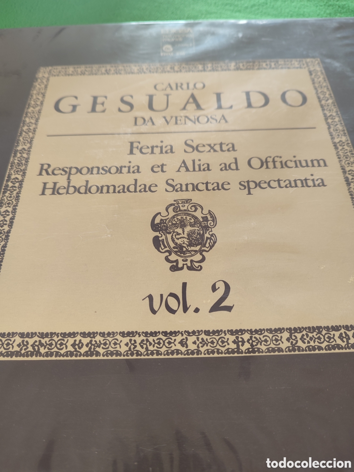 Discos de vinilo: Deller Consort - Carlo Gesualdo di Venosa