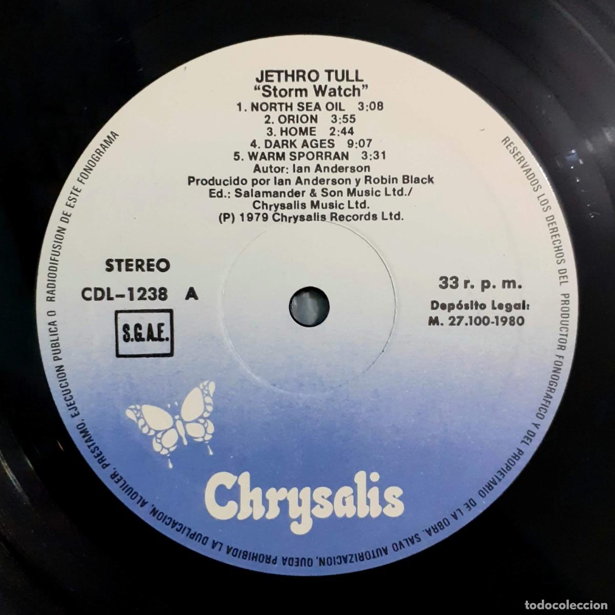 Discos de vinilo: Disco vinilo JETHRO TULL Stormwatch (1979) - Foto 3
