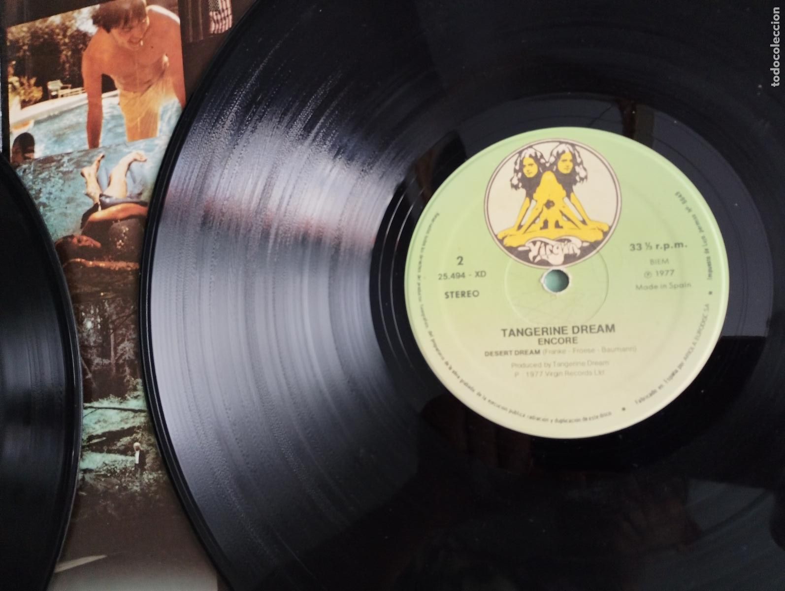 Discos de vinilo: Tangerine Dream &lrm;&ndash; Encore, 1978, ed espa&ntilde;ola Electronic - Foto 5